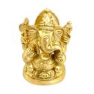Imagem Ganesh Gordo Escultura Resina 12 cm Imagem Ganesh Gordo Escultura Resina 12 cm