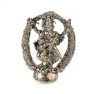 Imagem Ganesh Portal Escultura Metal Estátua 03 cm Imagem Ganesh Portal Escultura Metal Estátua 03 cm