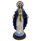 Imagem Imaculada Sagrado Coração de Maria 30 cm em Resina