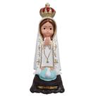 Imagem Infantil de Nossa Senhora de Fátima em Borracha Inquebrável 16 cm