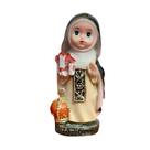 Imagem Infantil de Santa Edwiges de Resina 8 cm Imagem Católica Miniatura Decoração Imagem Infantil de Santa Edwiges de Resina 8 cm Imagem Católica Miniatura Decoração