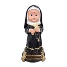 Imagem Infantil de Santa Rita de Borracha Inquebrável 14 cm Imagem Católica Estatueta Decoração