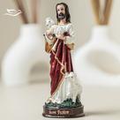 Imagem Jesus Bom Pastor 15cm Resina