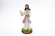 Imagem Jesus Misericordioso Resina 14 cm