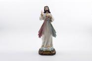Imagem Jesus Misericordioso Resina 31 cm Imagem Jesus Misericordioso Resina 31 cm