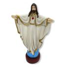 Imagem Jesus Oxala Escultura Resina 15 cm