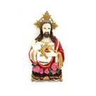 Imagem Jesus Sagrado Busto Escultura Resina 30 cm Imagem Jesus Sagrado Busto Escultura Resina 30 cm
