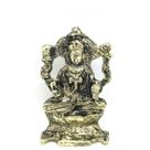Imagem Lakshimi Meditando Escultura Metal 09 cm