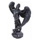 Imagem Lilith Pintada Cinza Escultura Resina 30 cm
