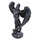 Imagem Lilith Pintada Cinza Escultura Resina 30 cm