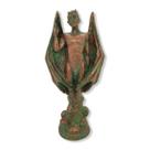 Imagem Lúcifer Cobre Escultura Resina Estatua 25 cm