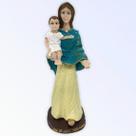 Imagem Mãe De Deus Escultura Resina 17 cm