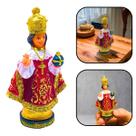 Imagem Menino Jesus de Praga Resina 8 cm