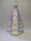 Imagem Nossa Senhora Aparecida 20cm Gesso Roxa