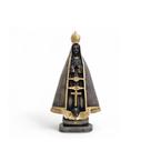 Imagem Nossa Senhora Aparecida 30 Cm Em Gesso Cor Cinza Decorativa Religiosa VÁRIAS VARIEDADES