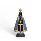 Imagem Nossa Senhora Aparecida 30cm Em Gesso Cor Azul Decorativa Religiosa VÁRIAS VARIEDADES