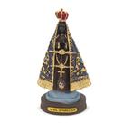 Imagem Nossa Senhora Aparecida Bandeira Resina 12 cm