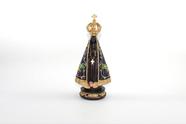 Imagem Nossa Senhora Aparecida Coroa Vazada Resina 31 cm