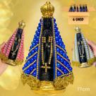 Imagem Nossa Senhora Aparecida Kit 6 Atacado Católico Imagem Nossa Senhora Aparecida Kit 6 Atacado Católico
