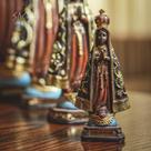Imagem Nossa Senhora Aparecida resina 13cm importado Imagem Nossa Senhora Aparecida resina 13cm importado