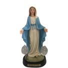 Imagem Nossa Senhora da Medalha Milagrosa 22cm Resina Dicapri