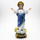 Imagem Nossa Senhora da Medianeira Importada Resina 20 cm