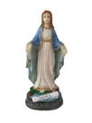 Imagem Nossa Senhora das Graças com Oração 12cm Resina