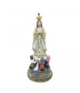 Imagem Nossa Senhora De Fátima 15cm - Enfeite Resina