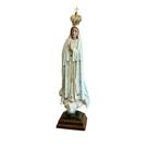 Imagem nossa senhora de fátima - portugal - coroa metal