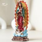 Imagem Nossa Senhora De Guadalupe 15cm Resina