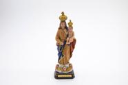 Imagem Nossa Senhora do Rocio Importada Resina 12,5 cm