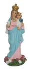 Imagem Nossa Senhora dos Aflitos Resina Importada Religiosa 14cm Imagem Nossa Senhora dos Aflitos Resina Importada Religiosa 14cm