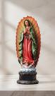 Imagem Nossa Senhora Guadalupe 30cm Resina Colorida