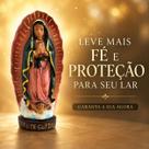 Imagem Nossa Senhora Guadalupe 8cm Resina Pintura Artesanal Imagem Nossa Senhora Guadalupe 8cm Resina Pintura Artesanal
