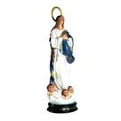 Imagem Nossa Senhora Imaculada Conceição 30cm Original Artesanato Costa