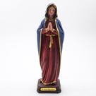 Imagem Nossa Senhora Pentecostes Importada Resina 20 cm