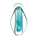 Imagem Nossa Senhora Santa Virgem Maria Azul Pequena de Cristal Murano 15x9cm Imagem Nossa Senhora Santa Virgem Maria Azul Pequena de Cristal Murano 15x9cm