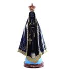 Imagem Nossa Sra Aparecida Escultura Resina 30 cm