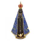 Imagem Nossa Sra Aparecida Escultura Resina 34 cm