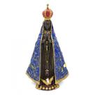 Imagem Nossa Sra Aparecida Escultura Resina 34 cm Imagem Nossa Sra Aparecida Escultura Resina 34 cm