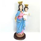 Imagem Nossa Sra Auxiliadora Escultura Resina 29 cm