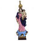 Imagem Nossa Sra Da Ajuda Resina Estátua 21 cm