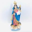 Imagem Nossa Sra Das Cabeças Escultura Resina 07 cm