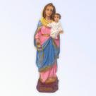 Imagem Nossa Sra Do Rosário Escultura Resina 14 cm