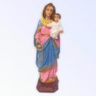 Imagem Nossa Sra Do Rosário Escultura Resina 14 cm