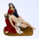 Imagem Nossa Sra Pieta Escultura Resina 09 cm Imagem Nossa Sra Pieta Escultura Resina 09 cm