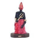 Imagem Orixa Exu Escultura Resina Estatua 10 Cm