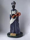 Imagem Orixa Nana Escultura Gesso Estatua 21 Cm