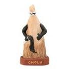 Imagem Orixa Omolu Escultura Resina Estatua 10 Cm