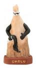 Imagem Orixa Omolu Escultura Resina Estatua 10 Cm